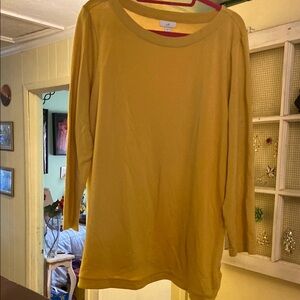 J. Jill Golden Long Sleeve Tee